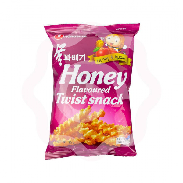 Чипсы NONGSHIM со вкусом меда и яблока 75 г