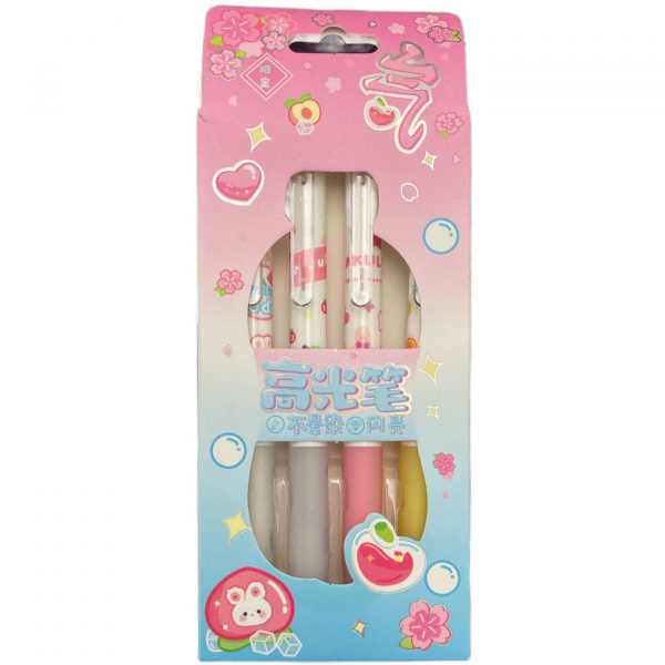 Набор цветных ручек «Pink Soda Set» (4 шт)