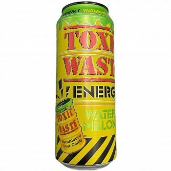 Напиток газированный «Toxic Waste» со вкусом арбуза 500 мл (Нидерланды)