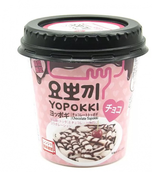 Топокки с шоколадным соусом Yopokki 120 г (Корея)